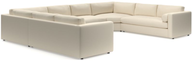 Aris 5-Piece U-Shaped Sectional with Wedges - image 0 of 6