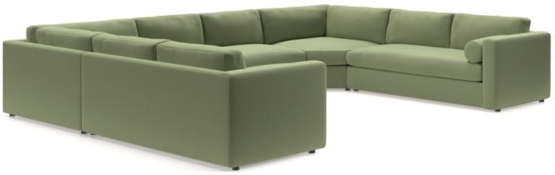 Aris 5-Piece U-Shaped Sectional with Wedges - image 0 of 6