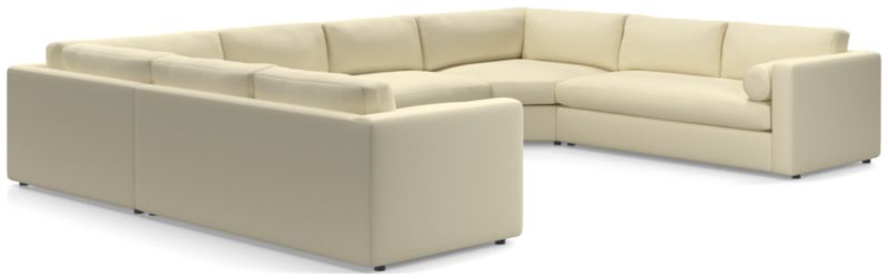 Aris 5-Piece U-Shaped Sectional with Wedges - image 0 of 6