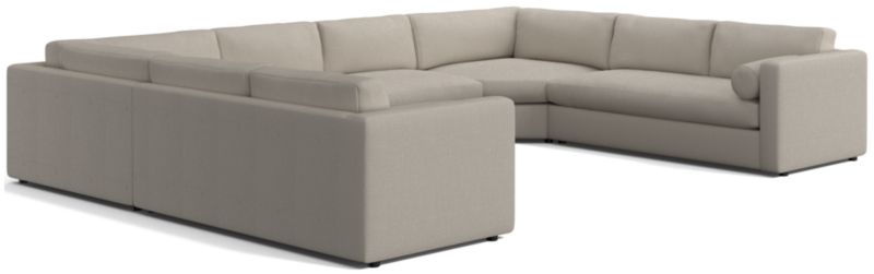 Aris 5-Piece U-Shaped Sectional with Wedges - image 0 of 6