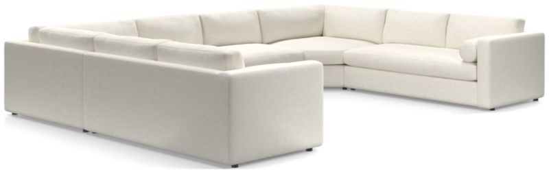 Aris 5-Piece U-Shaped Sectional with Wedges - image 0 of 6