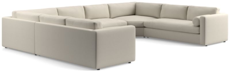 Aris 5-Piece U-Shaped Sectional with Wedges - image 0 of 6