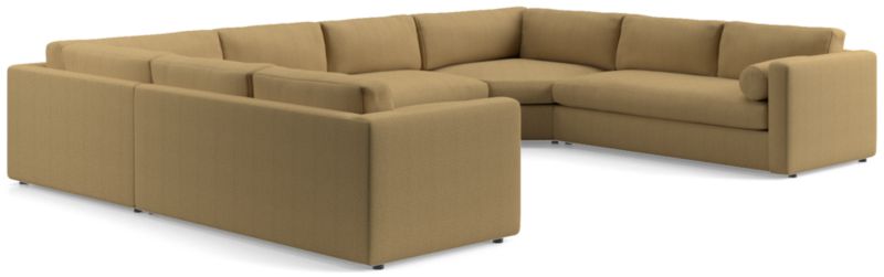 Aris 5-Piece U-Shaped Sectional with Wedges - image 0 of 6