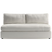 Lounge Deep Armless Loveseat Sectional Piece