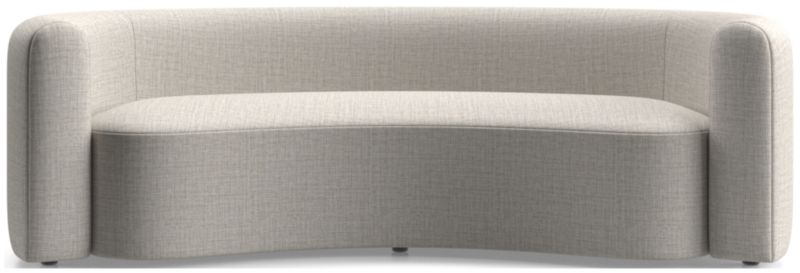 Hugger Curved Boucle Sofa by Leanne Ford - image 0 of 12