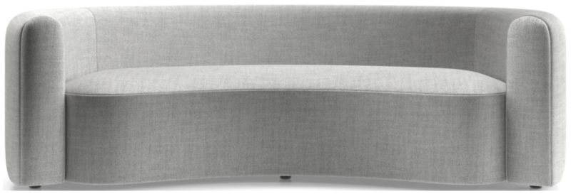 Hugger Curved Boucle Sofa by Leanne Ford - image 0 of 12