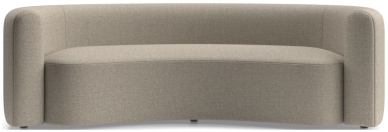 Hugger Curved Boucle Sofa by Leanne Ford - image 0 of 12