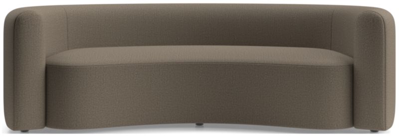 Hugger Curved Boucle Sofa by Leanne Ford - image 0 of 12