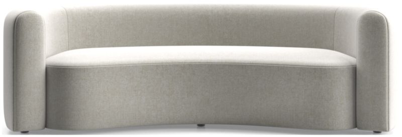 Hugger Curved Boucle Sofa by Leanne Ford - image 0 of 16