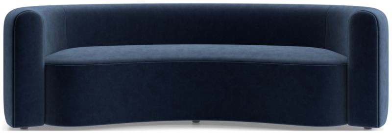 Hugger Curved Boucle Sofa by Leanne Ford - image 0 of 12