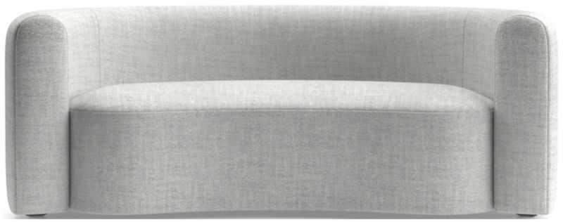 Hugger Curved Boucle Apartment Sofa by Leanne Ford - image 0 of 6