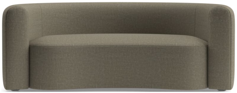 Hugger Curved Boucle Apartment Sofa by Leanne Ford - image 0 of 6