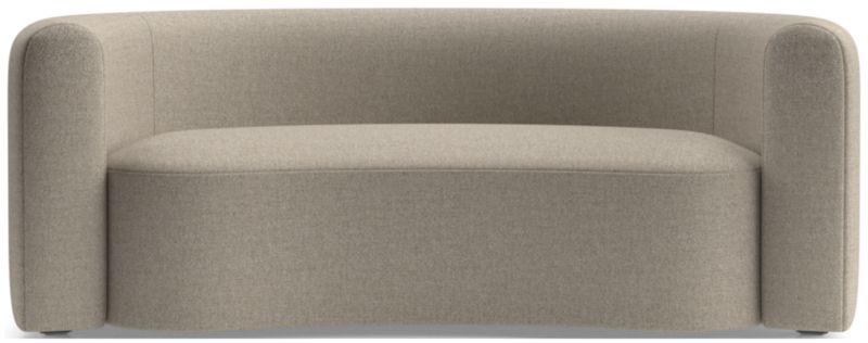 Hugger Curved Boucle Apartment Sofa by Leanne Ford - image 0 of 6