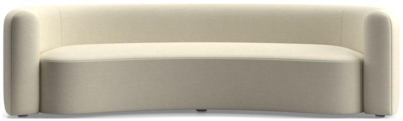 Hugger Curved Boucle Grande Sofa by Leanne Ford - image 0 of 10