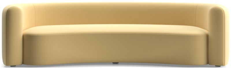 Hugger Curved Boucle Grande Sofa by Leanne Ford - image 0 of 6