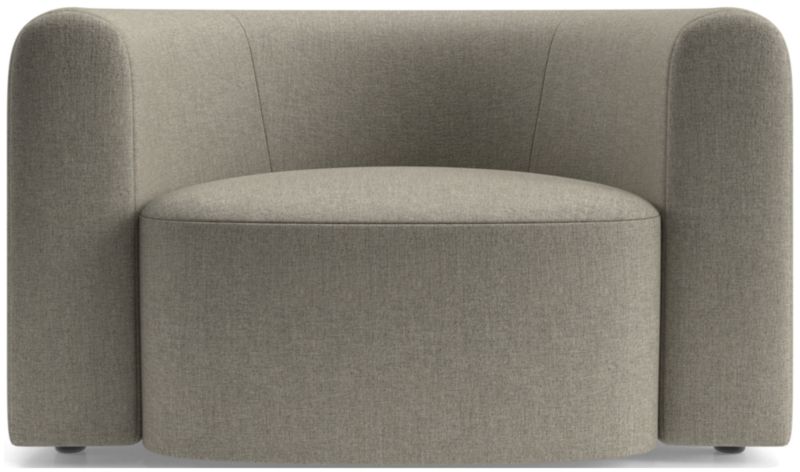 Hugger Curved Boucle Chair and a Half by Leanne Ford - image 0 of 8