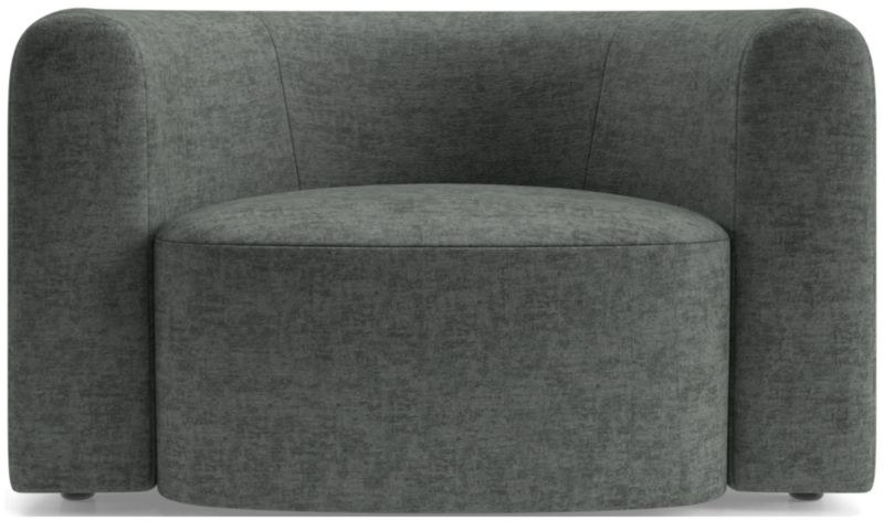 Hugger Curved Boucle Chair and a Half by Leanne Ford - image 0 of 8