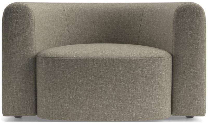 Hugger Curved Boucle Chair and a Half by Leanne Ford - image 0 of 8