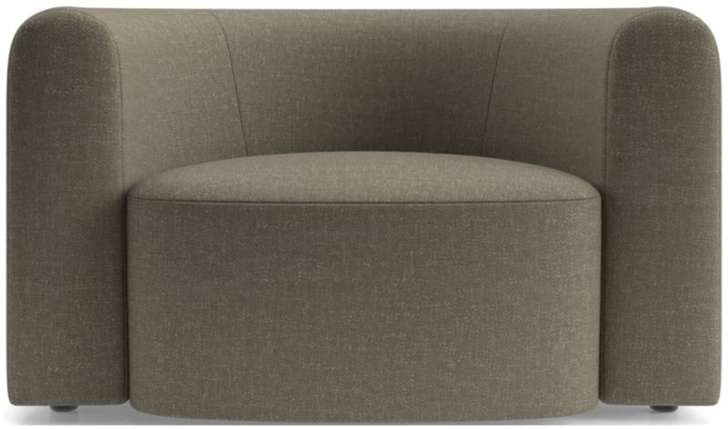 Hugger Curved Boucle Chair and a Half by Leanne Ford - image 0 of 8