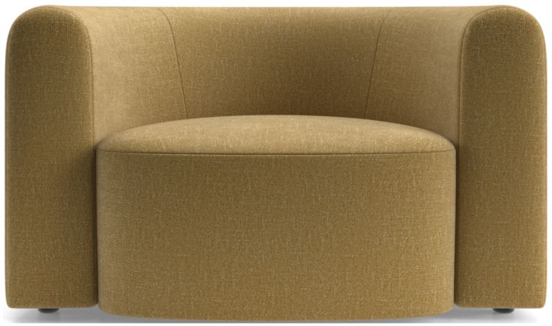 Hugger Curved Boucle Chair and a Half by Leanne Ford - image 0 of 8