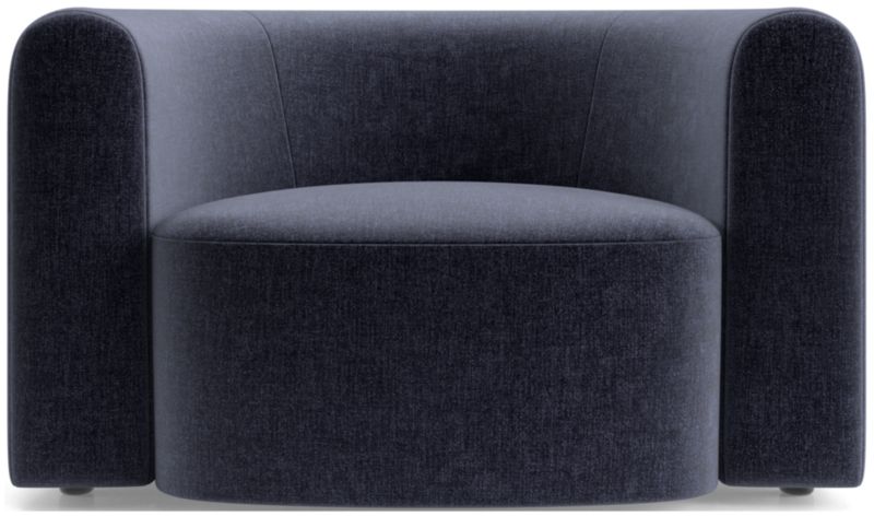 Hugger Curved Boucle Chair and a Half by Leanne Ford - image 0 of 8