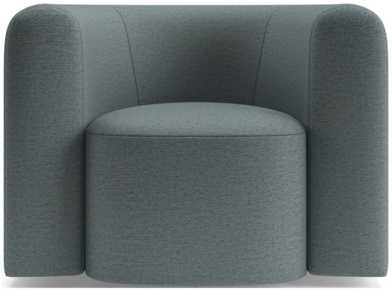 Hugger Curved Swivel Accent Chair by Leanne Ford - image 0 of 12