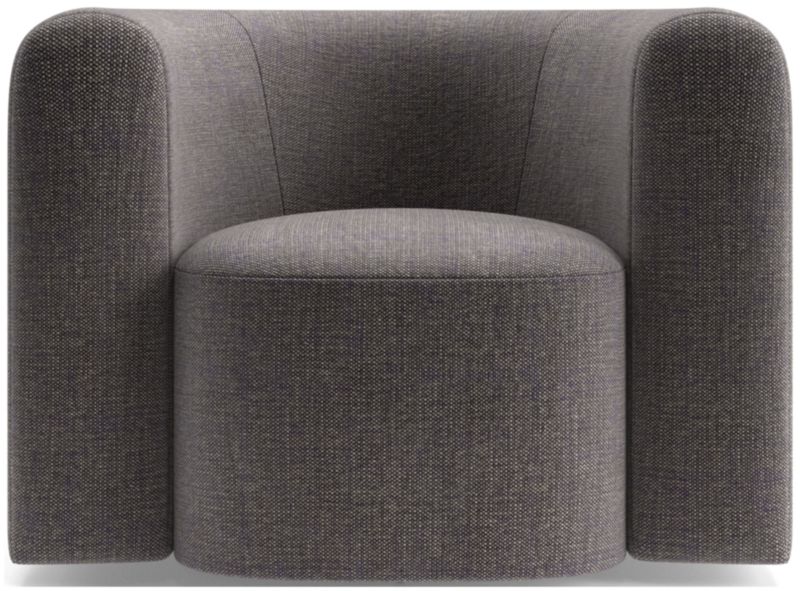 Hugger Curved Swivel Accent Chair by Leanne Ford - image 0 of 12