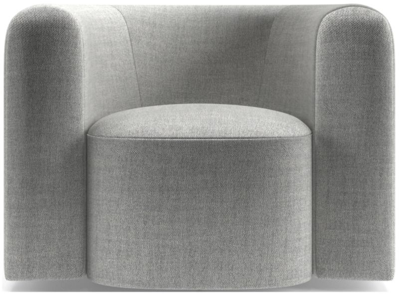 Hugger Curved Swivel Accent Chair by Leanne Ford - image 0 of 12