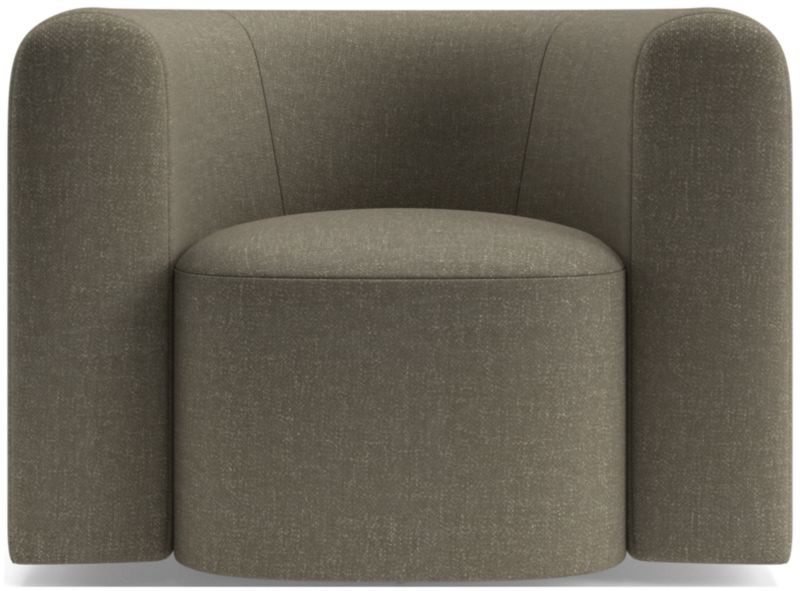 Hugger Curved Swivel Accent Chair by Leanne Ford - image 0 of 12