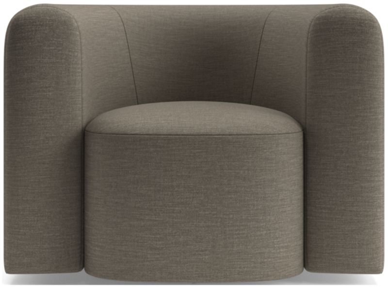 Hugger Curved Swivel Accent Chair by Leanne Ford - image 0 of 12