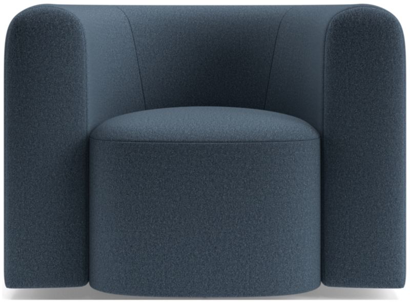 Hugger Curved Swivel Accent Chair by Leanne Ford - image 0 of 12