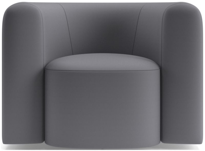 Hugger Curved Swivel Accent Chair by Leanne Ford - image 0 of 12