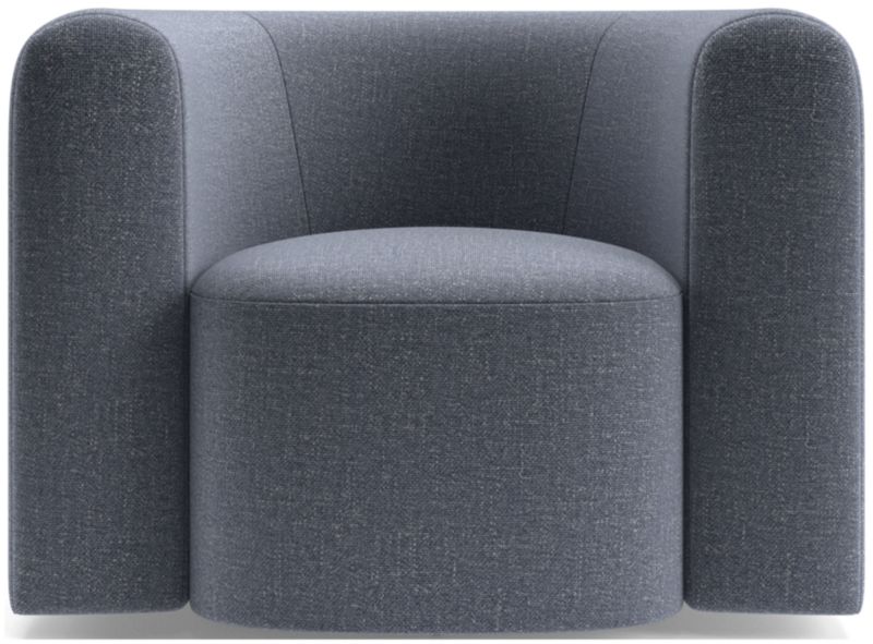 Hugger Curved Swivel Accent Chair by Leanne Ford - image 0 of 12