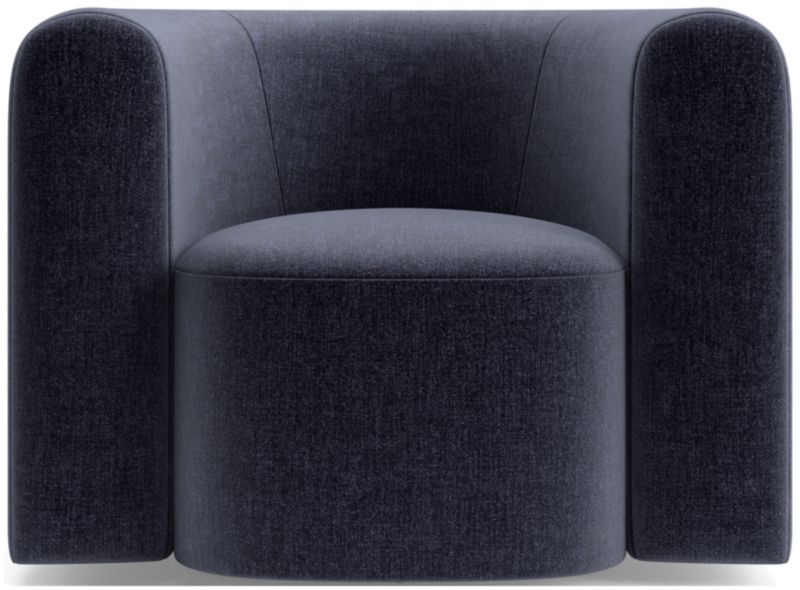 Hugger Curved Swivel Accent Chair by Leanne Ford - image 0 of 12