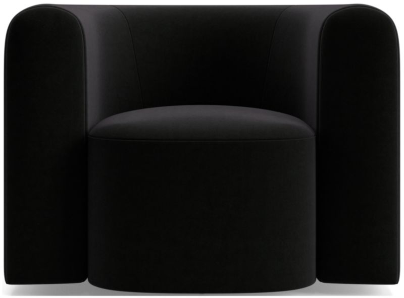 Hugger Curved Swivel Accent Chair by Leanne Ford - image 0 of 12