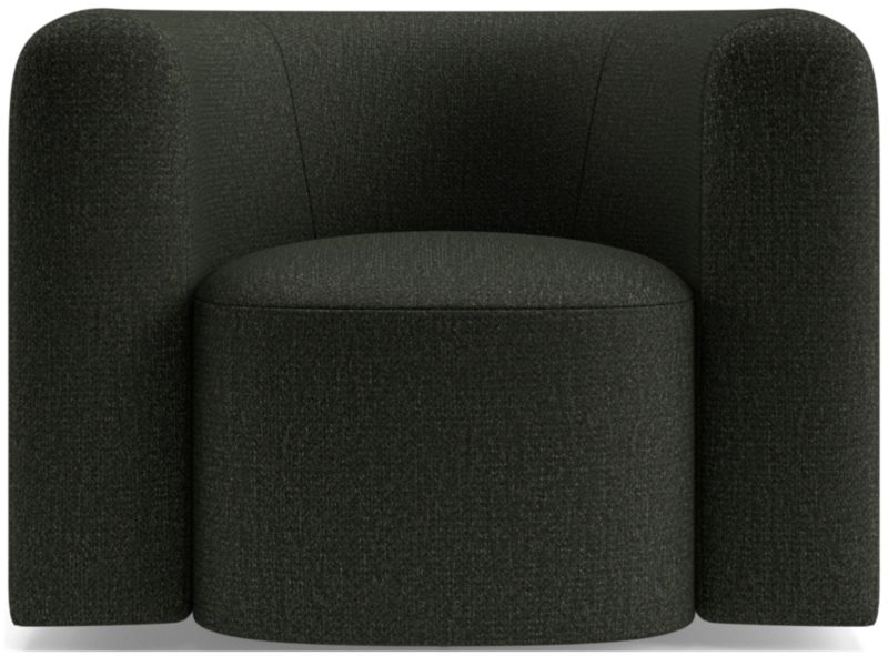 Hugger Curved Swivel Accent Chair by Leanne Ford - image 0 of 12