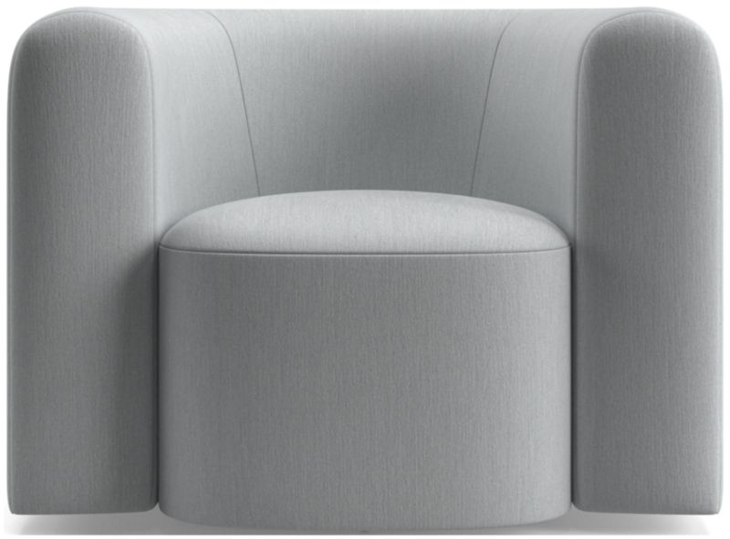 Hugger Curved Swivel Accent Chair by Leanne Ford - image 0 of 12