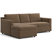 Barrett II 3-Seat Queen Reversible Sleeper Sectional Sofa