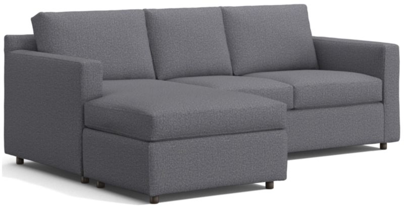 Barrett II 3-Seat Queen Reversible Sleeper Sectional Sofa - image 0 of 12