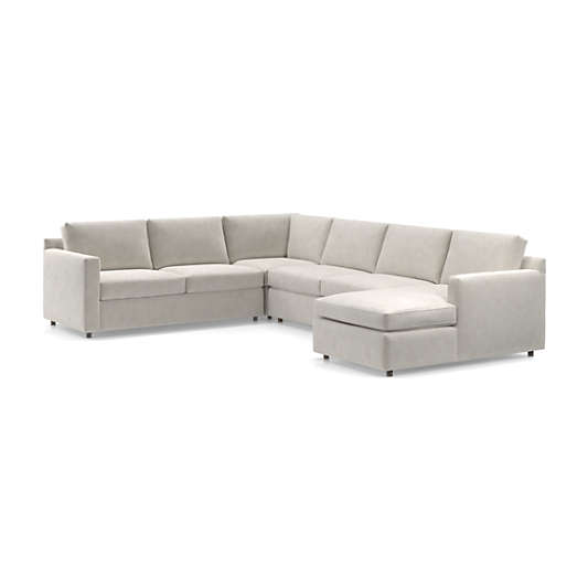 Barrett II 4-Piece Right Arm Chaise Sectional