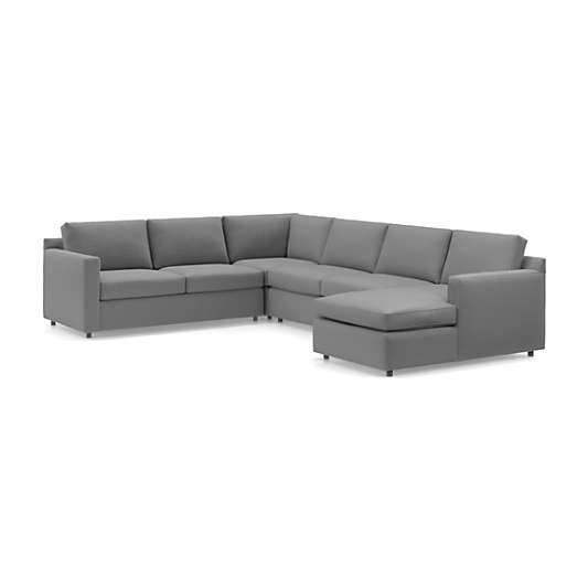 Barrett II 4-Piece Right Arm Chaise Sectional