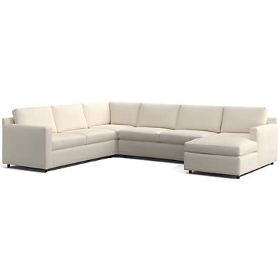 Barrett II 4-Piece L-Shaped Sectional Sofa with Chaise Lounge