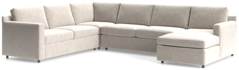 Barrett II 4-Piece Right Arm Chaise Sectional - image 0 of 5