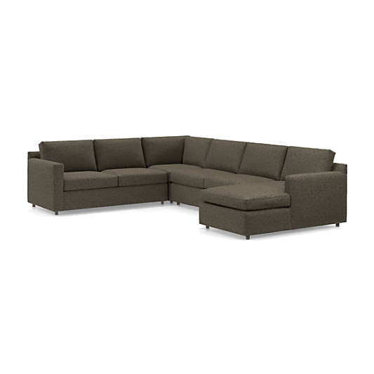 Barrett II 4-Piece Right Arm Chaise Sectional