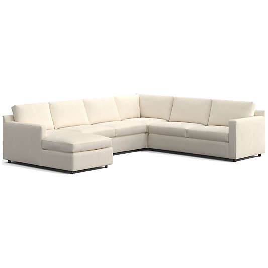 Barrett II 4-Piece L-Shaped Sectional Sofa with Chaise Lounge