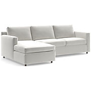 Wells 2-Piece Chaise Sectional Sofa