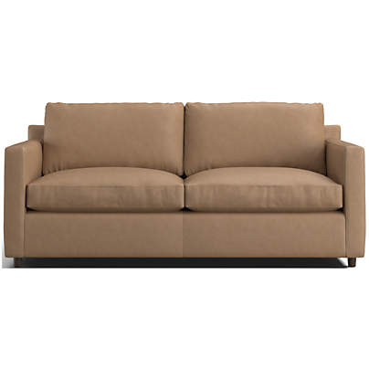 Barrett II 78.25" Leather Queen Sleeper Sofa