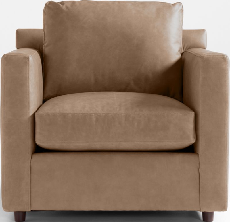 Barrett II Leather Track Arm Chair - image 0 of 6