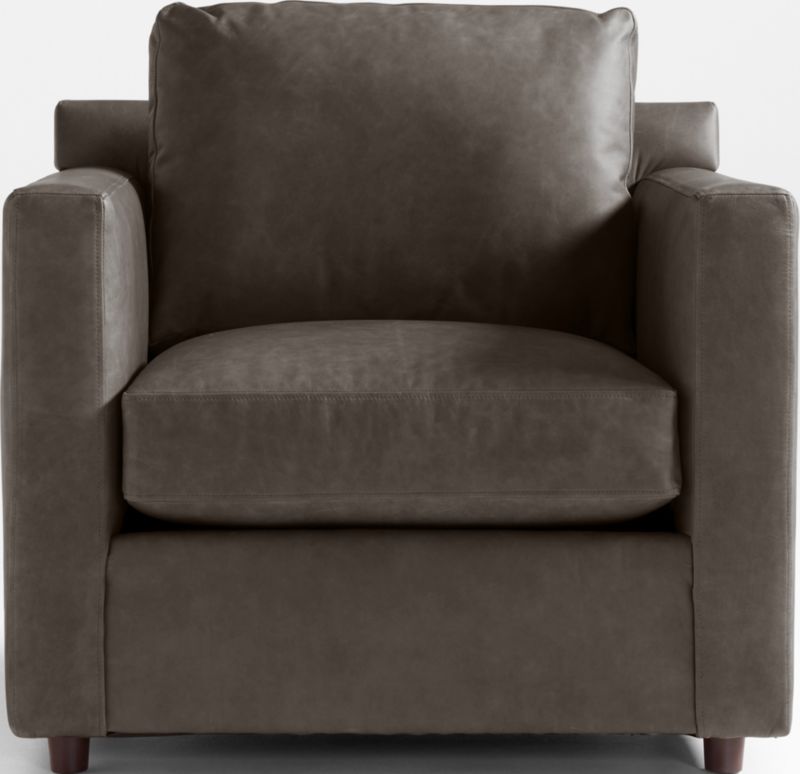 Barrett II Leather Track Arm Chair - image 0 of 6