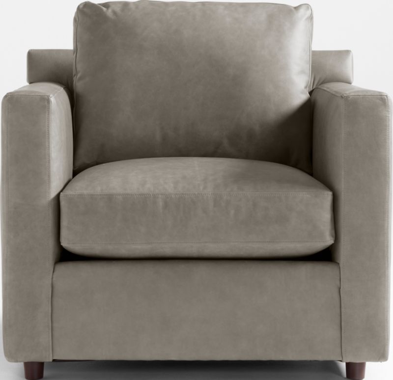 Barrett II Leather Track Arm Chair - image 0 of 6